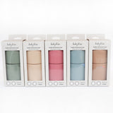 Toddler Dinnerware Cup #color_dusty teal,dusty rose,almond,caramel,sage