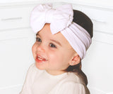 Baby Bows, Bow Headband #color_sand,dusty blue,caramel,white,pink,lilac,sand flower,pink flower,caramel flower
