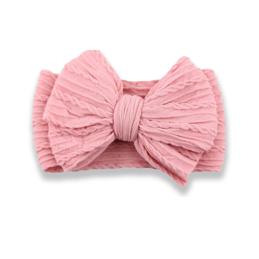 Baby Headbands Bow, Pink #color_pink