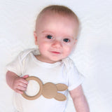 Best Infant Teethers, Bunny, Caramel #color_caramel