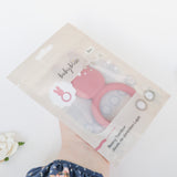 Best Infant Teething Toys, Bunny, Dusty Rose #color_dusty rose