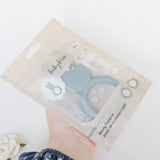 Best Infant Teething Toys, Bunny, Dusty Teal #color_dusty teal