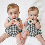 Best Teether Toys, Infant Teething Ring #color_blue tones,pink tones