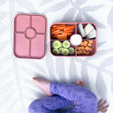Compartment Lunch Box #color_dusty teal,dusty rose,sage