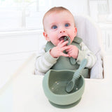 Infant Led Feeding, Sage #color_sage,dusty pink