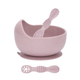 Infant Suction Bowl, Baby Training Utensils, Dusty Pink #color_dusty pink