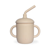 Silicone Sippy Cup, Almond #color_almond