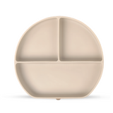 Infant Suction Plate, Almond #color_almond