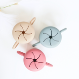 Baby Bliss, Snack Cups for Toddler #color_almond,dusty teal,dusty rose