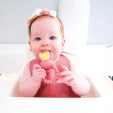 Fruit Soother, Infant Feeders, Baby Essentials #color_dusty rose