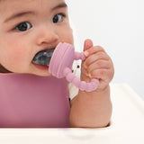 Infant Fruit Feeder, Silicone Infant Feeder, Dusty Pink #color_dusty pink