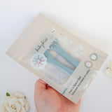 Infant Spoon, Infant Fork, Dusty Teal #color_dusty teal