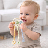 Babies using Baby Bliss silicone teethers that are safe, soft, and easy to clean.