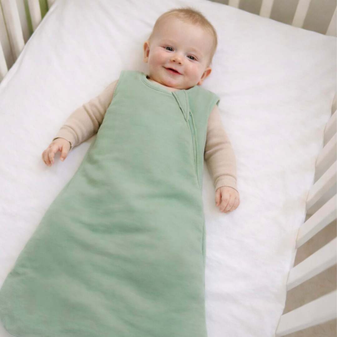 Baby Bliss 2 TOG Sleep Sack, Sage #color_light sage,dusty pink