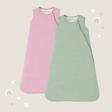 2 TOG Sleep Sack, Light Sage #color_light sage,dusty pink