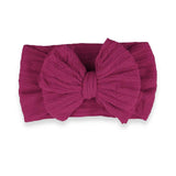 Baby Headbands Bow, Raspberry #color_raspberry