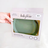 Baby Plates, Sage #color_sage,dusty rose,dusty teal,caramel,almond