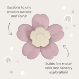 Flower Suction Spinner Toy