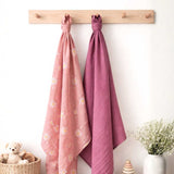 Baby Bliss Swaddle #color_Lake Blue,Sage Checker,Daisy Rose,Sandy Sunshine,Slate Blue,Sand,Light Sage,Caramel,Cinnamon Daisy,Dino Dreams,Soft Mulberry