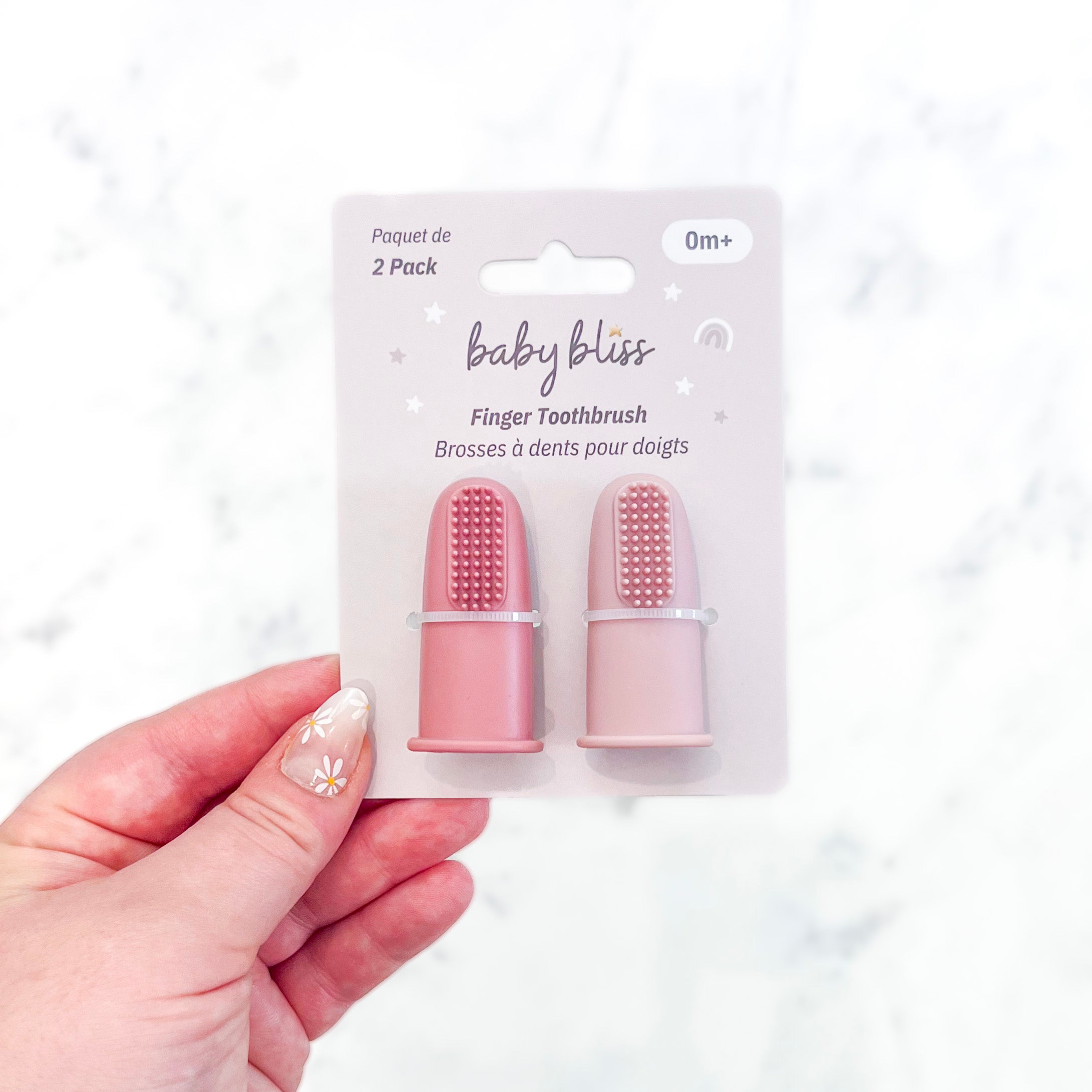 Baby Toothbrush, Rose/Pink #color_Dusty Rose/Dusty Pink