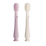 Baby Training Toothbrush, Sage and Blue #color_lavender/cream