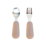 Childrens Cutlery Set, Caramel #color_caramel