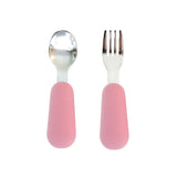 Childrens Cutlery Set, Dusty Rose #color_dusty rose