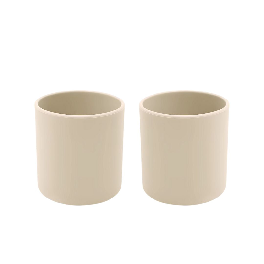 Toddler Dinnerware Cup, Almond #color_almond