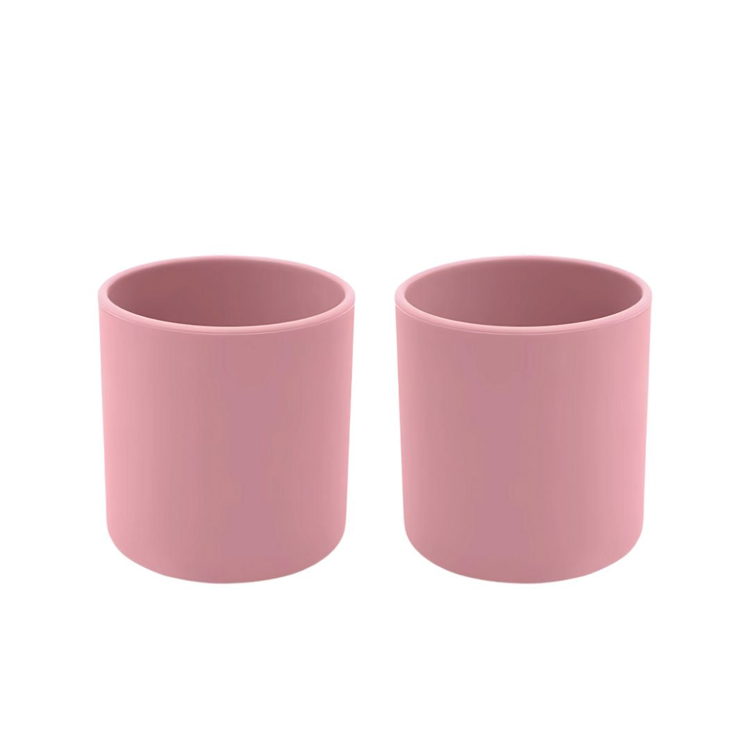 Toddler Dinnerware Cup, Dusty Rose #color_dusty rose