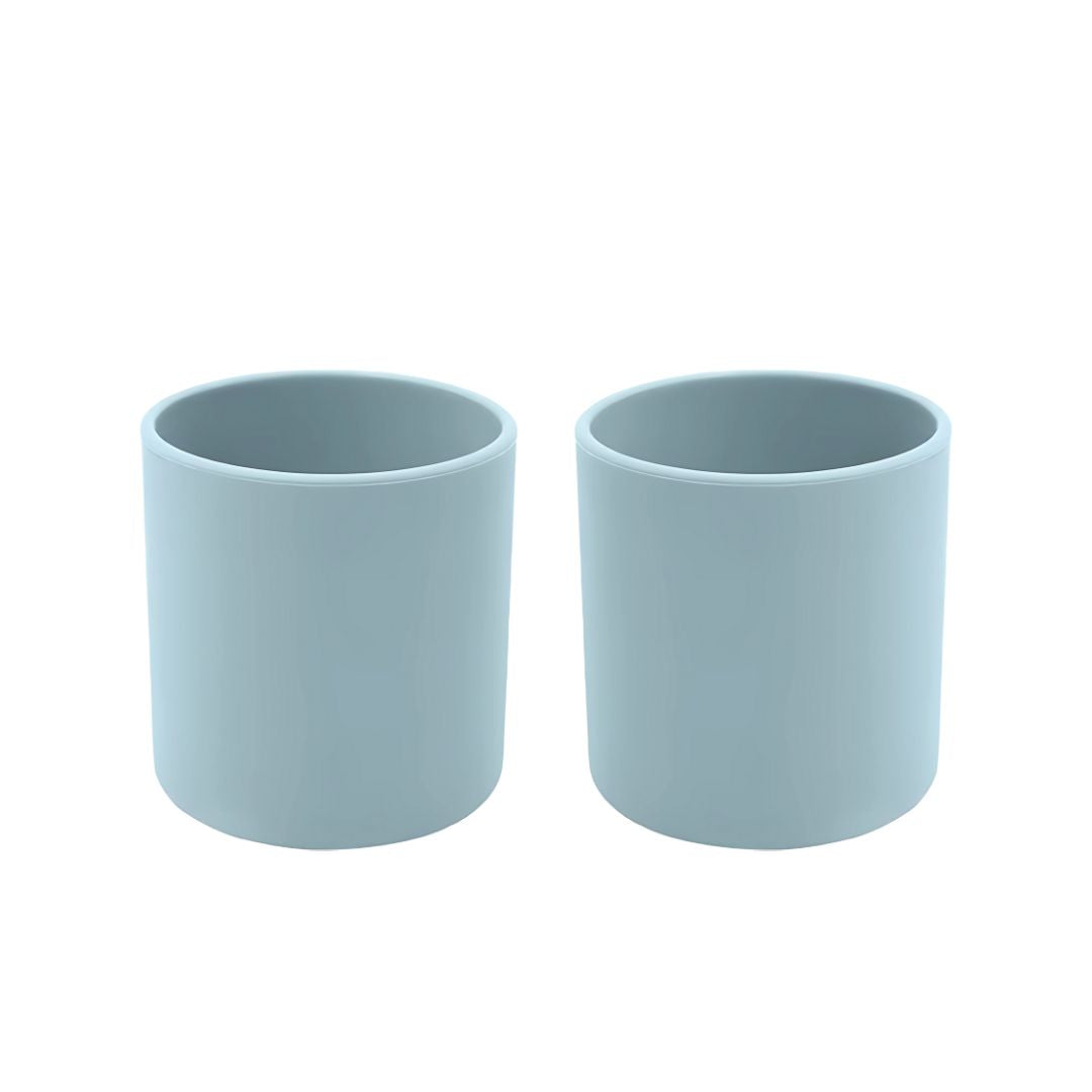 Toddler Dinnerware Cup, Blue #color_dusty teal