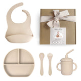 Baby Bliss Infant Feeding Set, Almond #color_almond