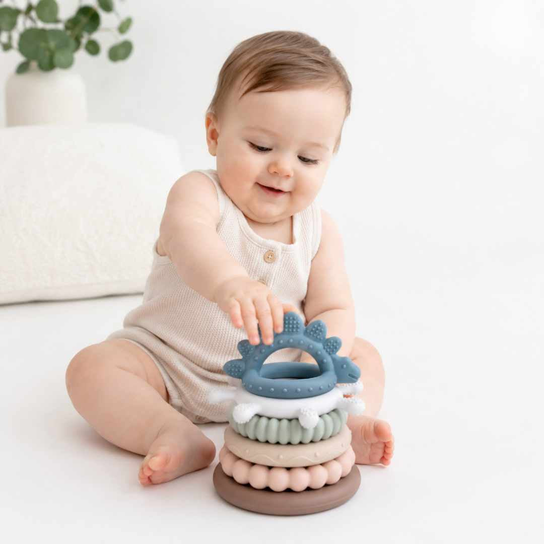 Baby Infant Teething Ring Dinosaur