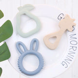Molar Teether, Teether for 4 Month Old, Silicone Teether