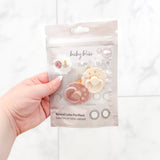 Newborn Pacifiers, Blush and Cream #color_Blush/Cream