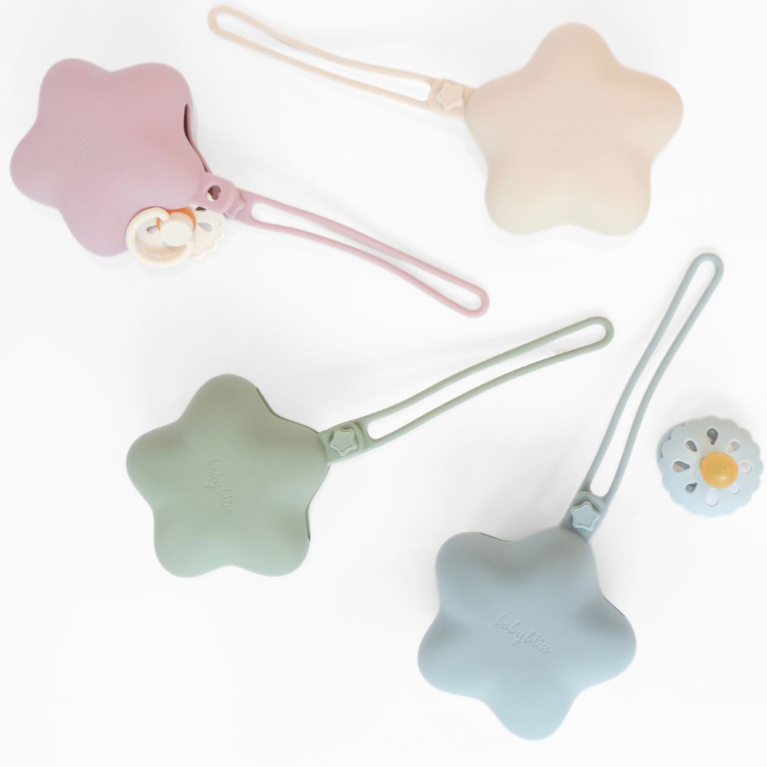 Paci Holder #color_lavender,almond,sage,dusty blue