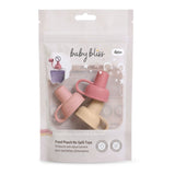 Puree Pouch Toppers #color_dusty rose/dusty pink/almond