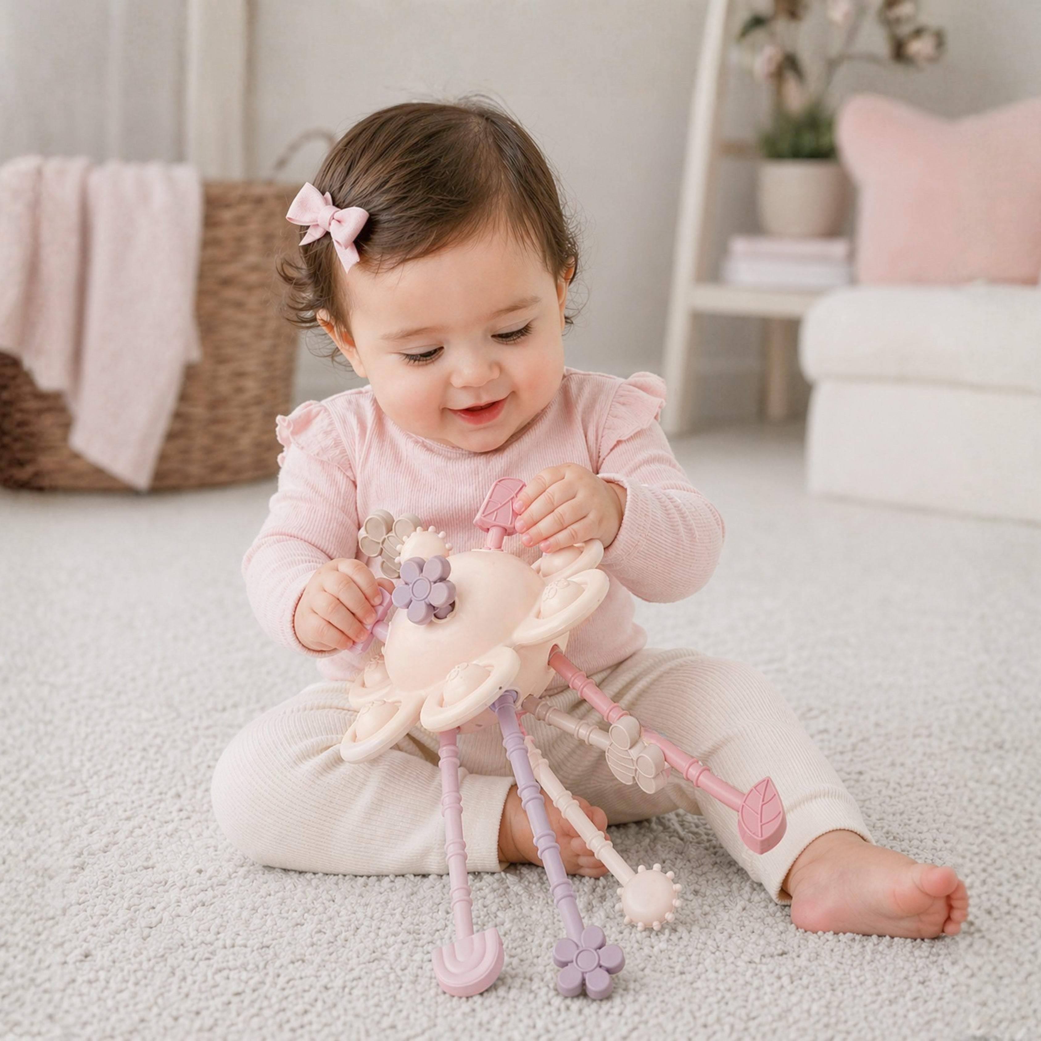 Pull String Sensory Toy - Meadow Valley