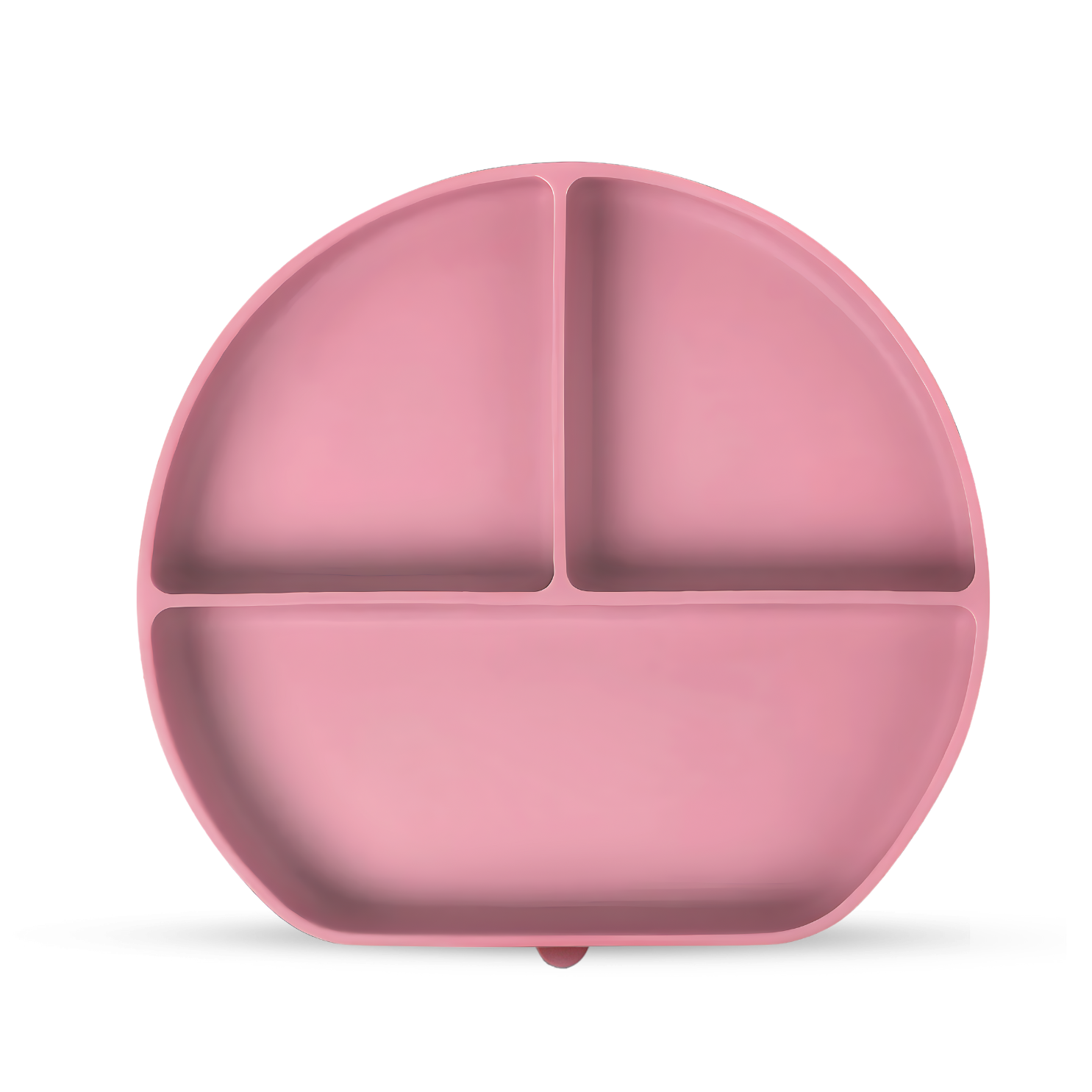 Infant Suction Plate, Dusty Rose #color_dusty rose