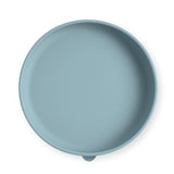 Silicone Suction Plate Open, Dusty Teal #color_dusty teal