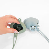 Soother Clip, Paci Holder #color_sage,dusty blue
