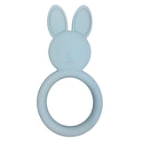 Bunny Teether, Dusty Teal #color_dusty teal