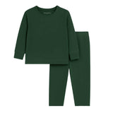 Toddler Pajamas Bamboo, Evergreen #color_evergreen