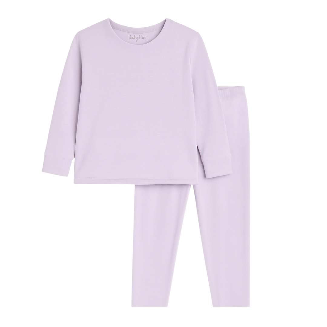 Toddler Pajamas Bamboo, Lilac #color_lilac