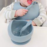 Infant Dishes, Infant Suction Bowls #color_dusty teal
