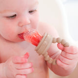 Infant Fruit Feeder, Baby Girl, Caramel #color_caramel