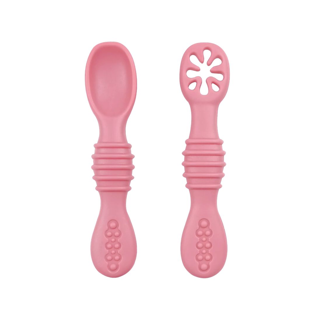 Infant Spoons, Dusty Rose #color_dusty rose