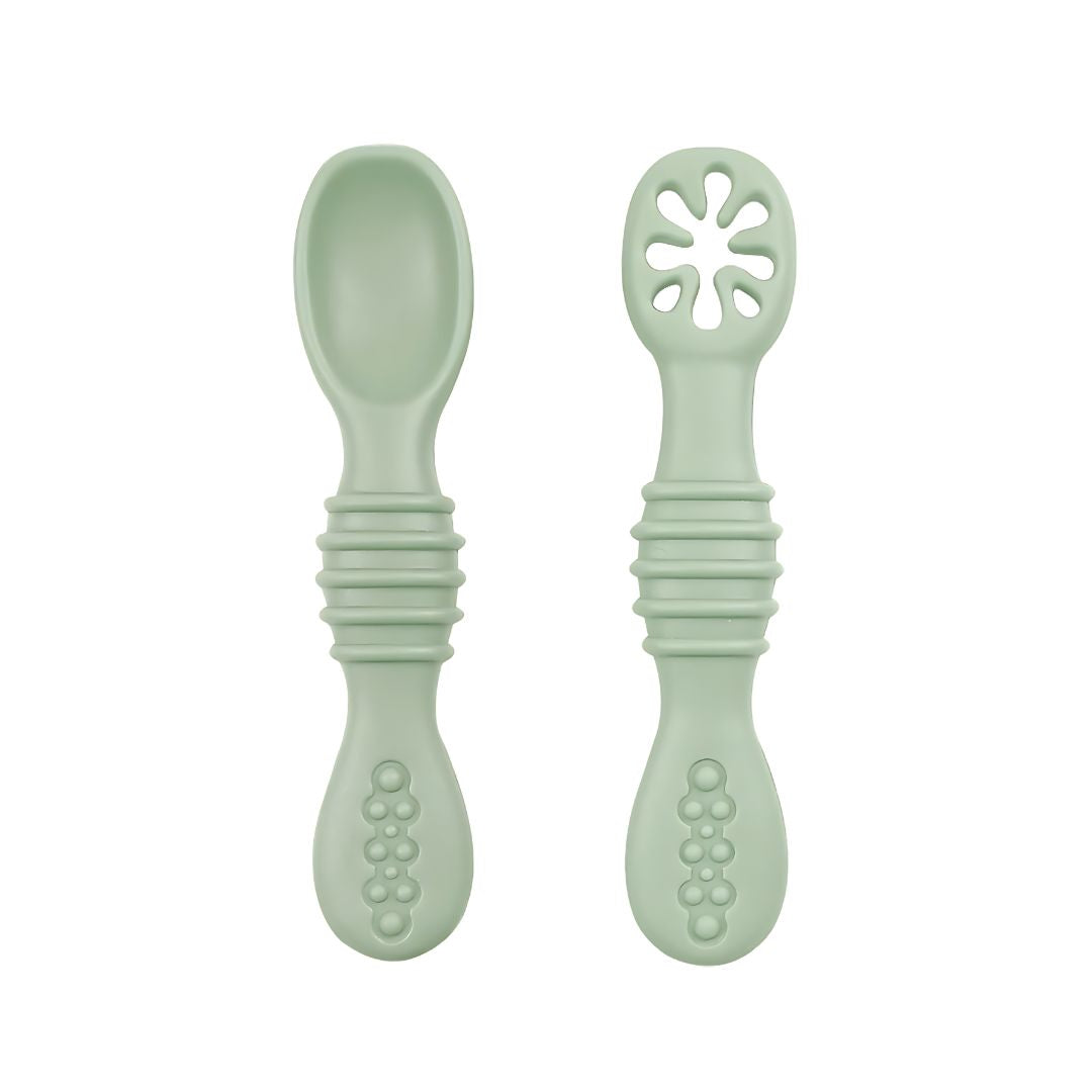 Infant Spoons, Sage #color_sage